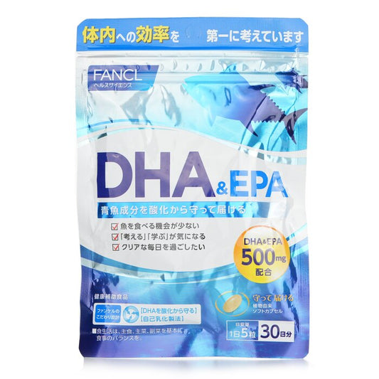 FANCL - EPA & DHA 500mg 青魚魚油軟膠囊 150粒-[平行進口] 150capsules